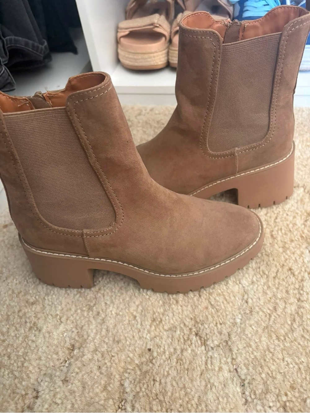 Women’s Chelsea Platform Boot - Brown